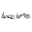 Türscharnier Set oben unten Bluparts kompatibel mit Siemens 12004051 Indesit C00032093 für Kühlschrank Gefrierschrank