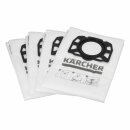 Filterbeutel Kärcher 2.863-006.0 für Staubsauger Mehrzwecksauger 4Stk