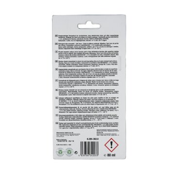 LUTH Premium Profi Parts Fensterreiniger Konzentrat kompatibel mit Kärcher 6.295-302.0 RM503 für Akku-Fenstersauger, 4 x 20 ml