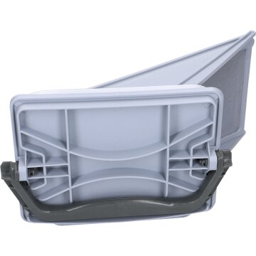 Sockelfilter HXFilter mit Rahmen für Wärmetauscher kompatibel mit Whirlpool 481010345281 in Trockner