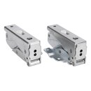 LUTH Premium Profi Parts Türscharnier Scharnier Set oben + unten kompatibel mit Bauknecht Whirlpool 481231018626 488000636779 Indesit C00636779 für Kühlschrank Gefrierschrank