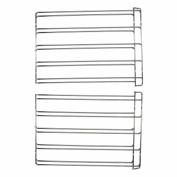 LUTH Premium Profi Parts Haltegitterset links/rechts kompatibel mit AEG 405549214/6 für Backbleche und Roste Backofen