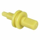 LUTH Premium Profi Parts Knebelunterteil kompatibel mit Dometic 241278510 Achse gelb an Elektronikgehäuse für Temperatureinstellung Armatur Absorberkühlschrank