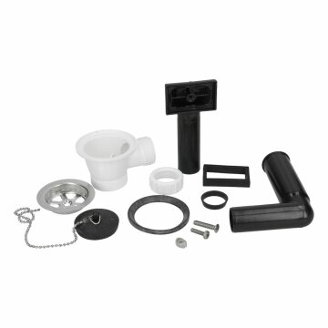 Ab-/Überlaufgarnitur 1 1/2 Blanco 222458 für Spülbecken Küche