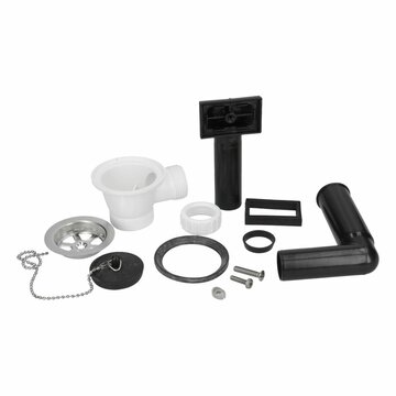 LUTH Premium Profi Parts Ab-/Überlaufgarnitur 1 1/2 kompatibel mit Blanco 222458 für Spülbecken Küche