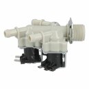 LUTH Premium Profi Parts Magnetventil kompatibel mit LG5221En2003L Dreifach 180° mit Reduzierung für Waschmaschine