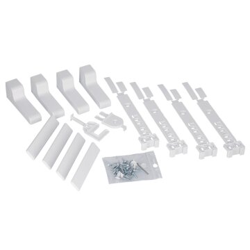 LUTH Premium Profi Parts Türmontageset für Schlepptür  kompatibel mit Bosch 00491367 an Kühlschrank