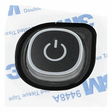 LUTH Premium Profi Parts Auto Knopf kompatibel mit Ecovacs 10002736 für Staubsauger-Roboter