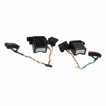 LUTH Premium Profi Parts Ladekontakte und vorderer Anti-Fall Sensor kompatibel mit Ecovacs 10002693 für Staubsauger-Roboter