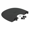 LUTH Premium Profi Parts Abdeckung Staubbehälter kompatibel mit Ecovacs 10002737 für Staubsauger-Roboter