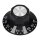Knebel Drehknopf 50mm schwarz für Thermostat 100-180° Fritteuse EGO 00.00524.813