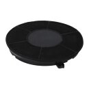 Aktivkohlefilter Kohlefilter Type48 kompatibel mit AEG 9029800506 MCFE06 236mmØ für Dunstabzugshaube