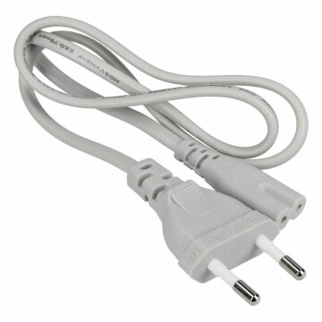 LUTH Premium Profi Parts Stromkabel Eu-Version kompatibel mit Ecovacs 10000259 für Fensterreinigungsroboter