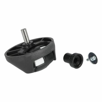 LUTH Premium Profi Parts Universal Rad kompatibel mit Ecovacs 10000816 für Staubsauger-Roboter