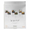 Backblech 370-520X330mm Whirlpool 484000008833 für Mikrowellenbackofen Jetchef