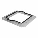 LUTH Premium Profi Parts Halterung für Reinigungspad kompatibel mit Ecovacs 201-1637-0800 für Fensterreinigungsroboter