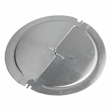 LUTH Premium Profi Parts Rückstauklappe für 125Er Abluftrohr kompatibel mit Bosch 00265171 an Dunstabzugshaube