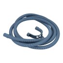 Universal Ablaufschlauch Schlauch 3,5m 19/22mm Ø mit Haltebogen Waschmaschine Spülmaschine Geschirrspüler