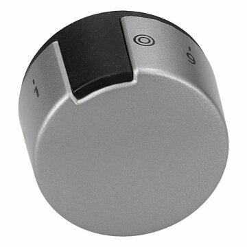 LUTH Premium Profi Parts Knebel für Kochstelle 2Kreis kompatibel mit Balay 00610444 in Kochfeld Herd