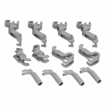 Korbeinsatzklammern Siemens 00632374 für Unterkorb Geschirrspüler