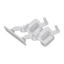 Bauknecht Whirlpool Taste Tastenkappe weiß 2-fach für Waschmaschine 481071425541