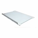 Glasplatte Kühlteil mittig Electrolux 225163920/5 460X300mm mit Leisten für Kühlgefrierkombination