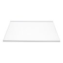 LUTH Premium Profi Parts Glasplatte oben für Kühlteil kompatibel mit LG AHT74413801 mit Leisten für KühLGefrierkombination