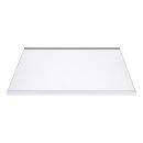 LUTH Premium Profi Parts Glasplatte oben für Kühlteil kompatibel mit LG AHT74413801 mit Leisten für KühLGefrierkombination