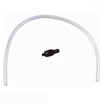 Original Bosch Schlauch Milchschlauch 3,0x6,0mmØ 363mm inklusive Ansaugstutzen, eingesetzt in Kaffeeautomaten 00654026 654026