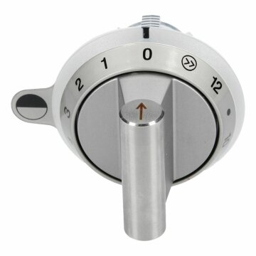 LUTH Premium Profi Parts Drehknopf rechts für Kochstelle kompatibel mit Gaggenau 00646347 an Induktionskochfeld