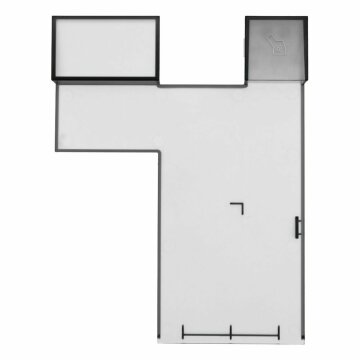 LUTH Premium Profi Parts Serviceklappe für Brüheinheit kompatibel mit Bosch 11005972 für Kaffeemaschine