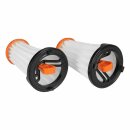 LUTH Premium Profi Parts innenfilter Kompatibel mit AEG 900167153/7 Aef144 für Akkusauger Stielhandstaubsauger 2Stk