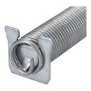 Original Siemens Türfedern Türscharnier Federn Farbcode Schwarz inkl. Seilzüge für Geschirrspüler 00754869 754869