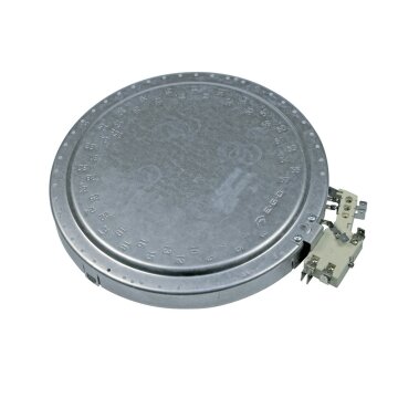 LUTH Premium Profi Parts Strahlheizkörper 2Kreis 230mmø kompatibel mit EGO 10.51213.492 für Kochfeld