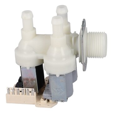 Magnetventil 90° 3x11,5mmØ mit Reduzierung kompatibel mit Miele 4035200 in Waschmaschine