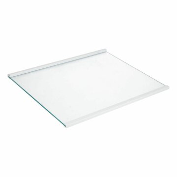LUTH Premium Profi Parts Glasplatte oben für Gefrierteil 310X260mm mit Leisten kompatibel mit LG AHT74413807 in KühLGefrierkombination