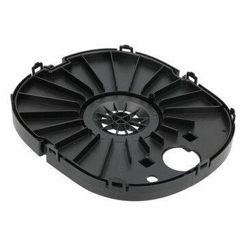 LUTH Premium Profi Parts Motorabdeckung grau kompatibel mit Ecovacs 201-1918-2441 für Staubsauger-Roboter