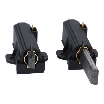 vhbw 2x spazzola carbone 5 x 12,5 x 32 mm compatibile con Beko 6214476100, 6214483000, 6214483100, 6214486000 lavatrice, asciugatrice