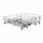 LUTH Premium Profi Parts Geschirrkorb Unterkorb für Geschirrspüler kompatibel mit Bosch Siemens Neff Constructa Balay 20002125 00777379 520 x 528 x 140 mm – silbergrau mit 2 Klappstachelreihen
