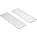 Lampenabdeckung kompatibel mit Bosch 00264984 175x60mm in Dunstabzugshaube 2Stk