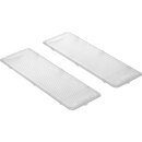 Lampenabdeckung kompatibel mit Bosch 00264984 175x60mm in Dunstabzugshaube 2Stk