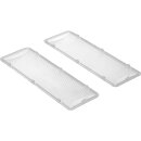 LUTH Premium Profi Parts Lampenabdeckung Kompatibel mit Bosch 00264984 175X60mm für Dunstabzugshaube 2Stk