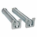 LUTH Premium Profi Parts Türscharnierfedern Kompatibel mit Bosch 00754865 Farbcode Gelb mit Seilzügen für Geschirrspüler