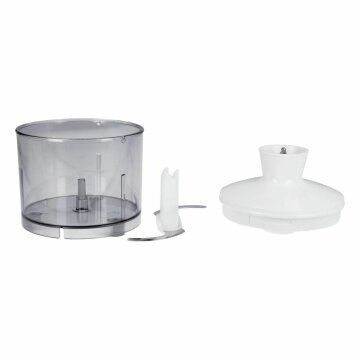 LUTH Premium Profi Parts Universalzerkleinerer kompatibel mit Bosch 12029551 weiß Becher Getriebe Messer für Stabmixer