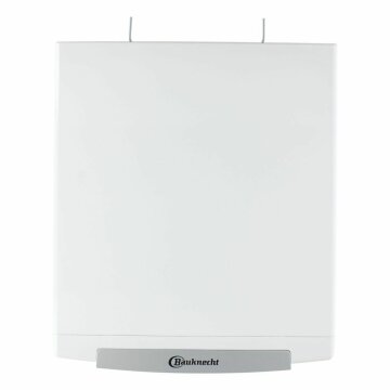 LUTH Premium Profi Parts Gerätedeckel mit Rahmen Griff Feder Haken kompatibel mit Bauknecht 481010771230 für Toplader Waschmaschine