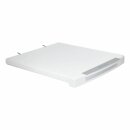 LUTH Premium Profi Parts Gerätedeckel mit Rahmen Griff Feder Haken kompatibel mit Bauknecht 481010771230 für Toplader Waschmaschine