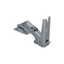 LUTH Premium Profi Parts Türscharnier links unten / rechts oben kompatibel mit AEG 2211202052 für Kühlschrank Gefrierschrank Kombination