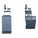 Reparatursatz Türgriffgelenke für Kühlschrank, Gefrierschrank kompatibel mit Liebherr 9590190 9590178