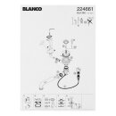 Ablaufgarnitur 3,5" Blanco 224661 für Favos Spülbecken Küchenspüle