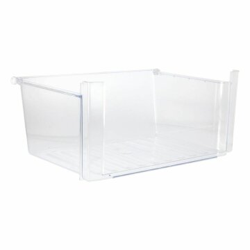 LUTH Premium Profi Parts Gemüseschublade unten für Kühlteil kompatibel mit Beko 4338150900 in KühLGefrierkombination Sidebyside